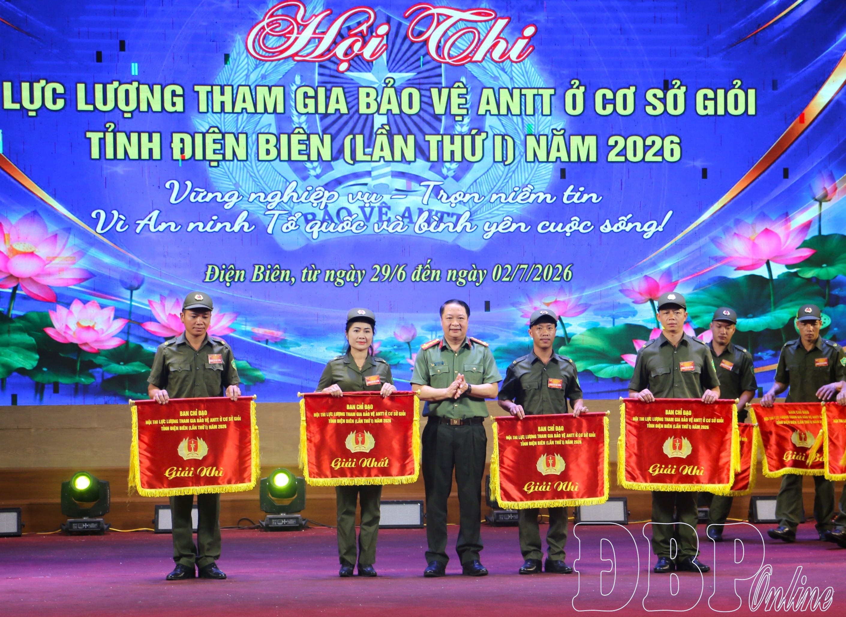 Bế mạc Hội thi Lực lượng tham gia bảo vệ an ninh trật tự ở cơ sở giỏi lần thứ I