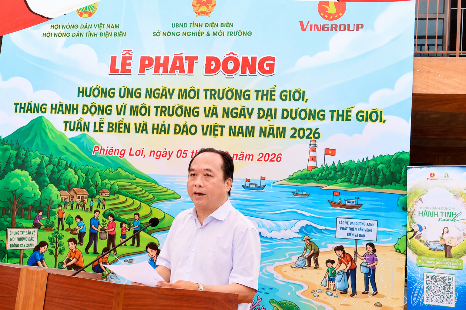 Điện Biên phát động hưởng ứng Ngày Môi trường thế giới năm 2026