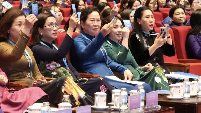 789 đại biểu chính thức dự Đại hội đại biểu Phụ nữ toàn quốc lần thứ XIV