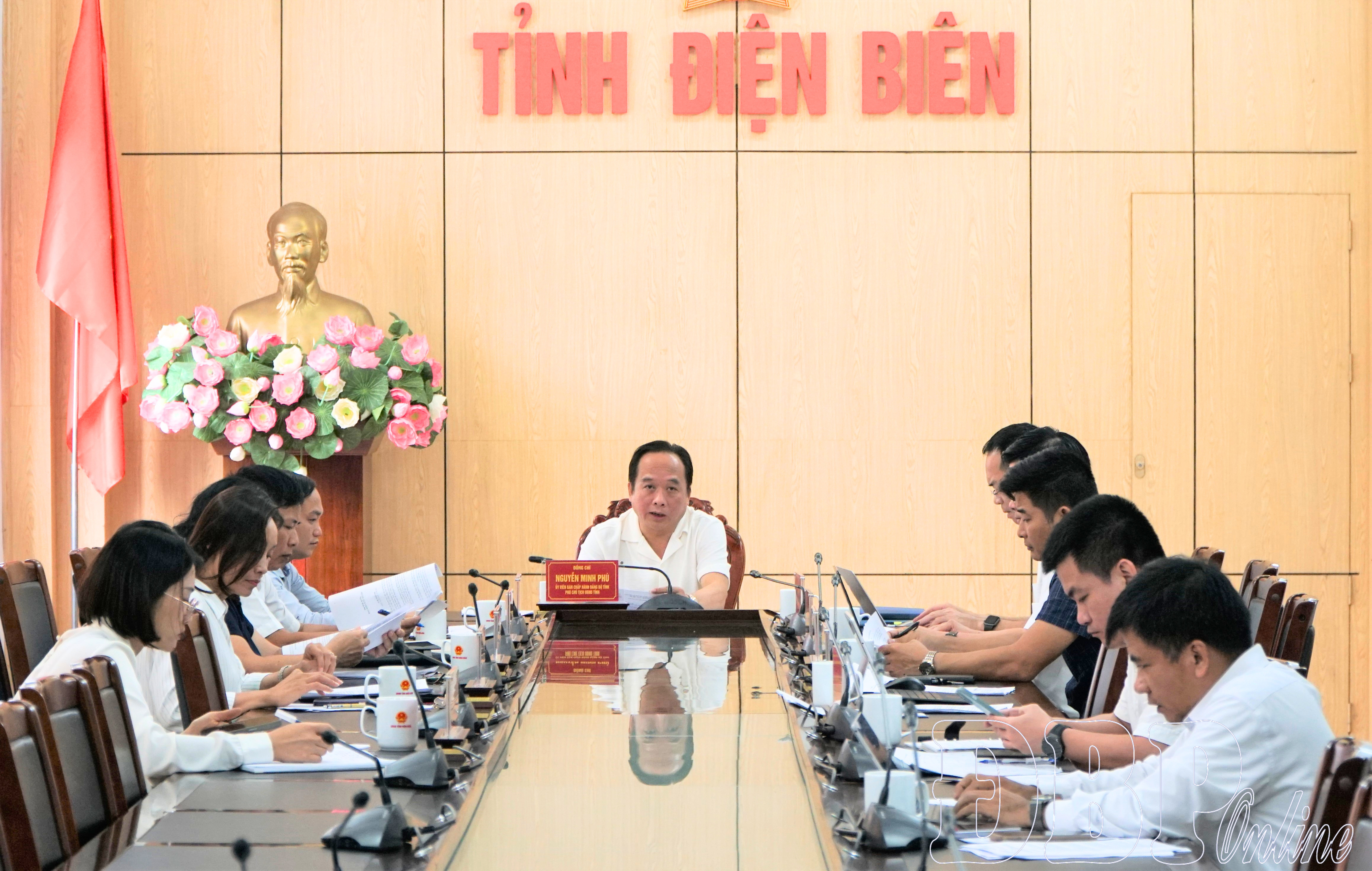 Họp Ban Tổ chức Giải Báo chí tỉnh Điện Biên lần thứ IV, năm 2025