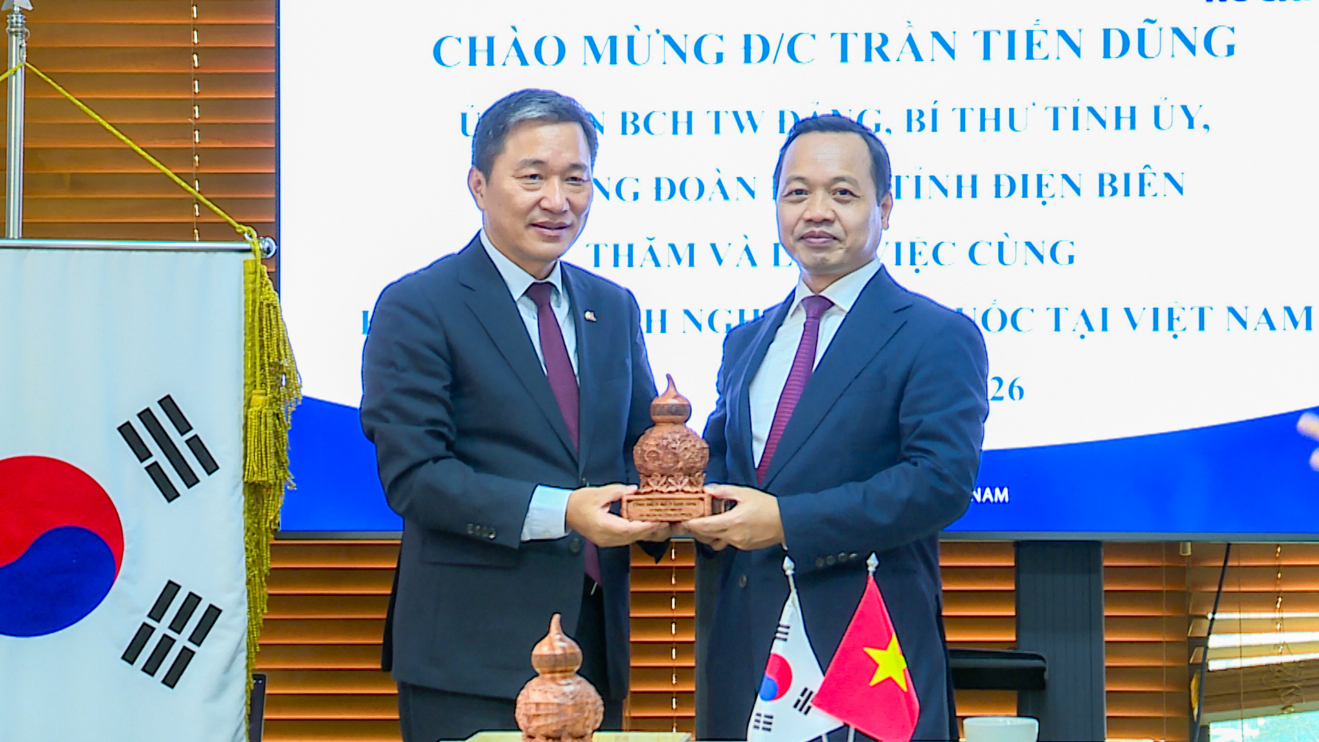 Điện Biên thúc đẩy hợp tác đầu tư với Hiệp hội Doanh nghiệp Hàn Quốc