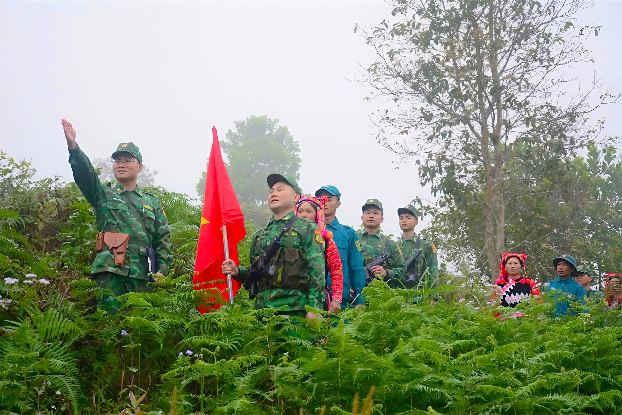 Vững vàng trên từng đường biên, cột mốc 