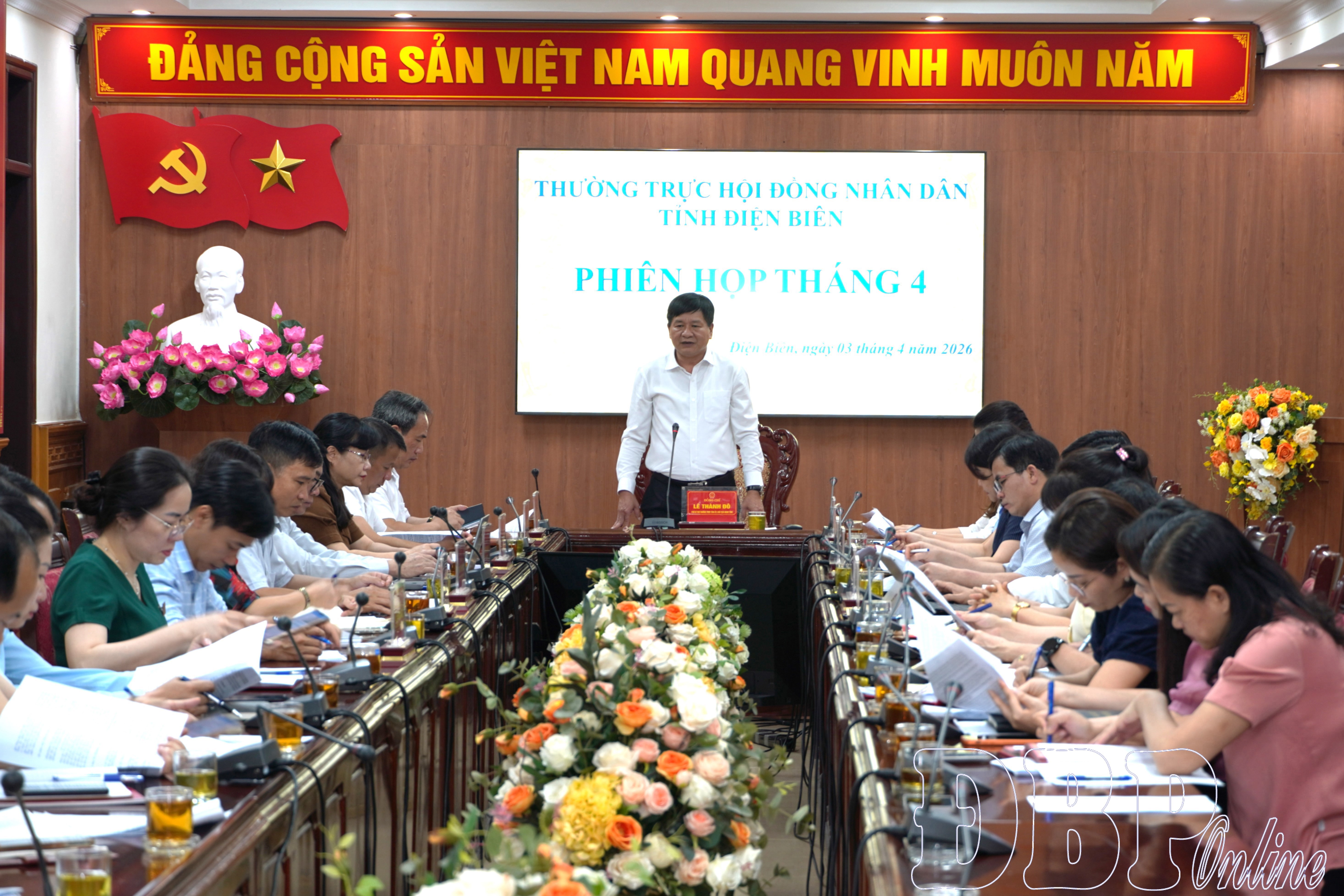 Thường trực HĐND tỉnh họp phiên tháng 4/2026