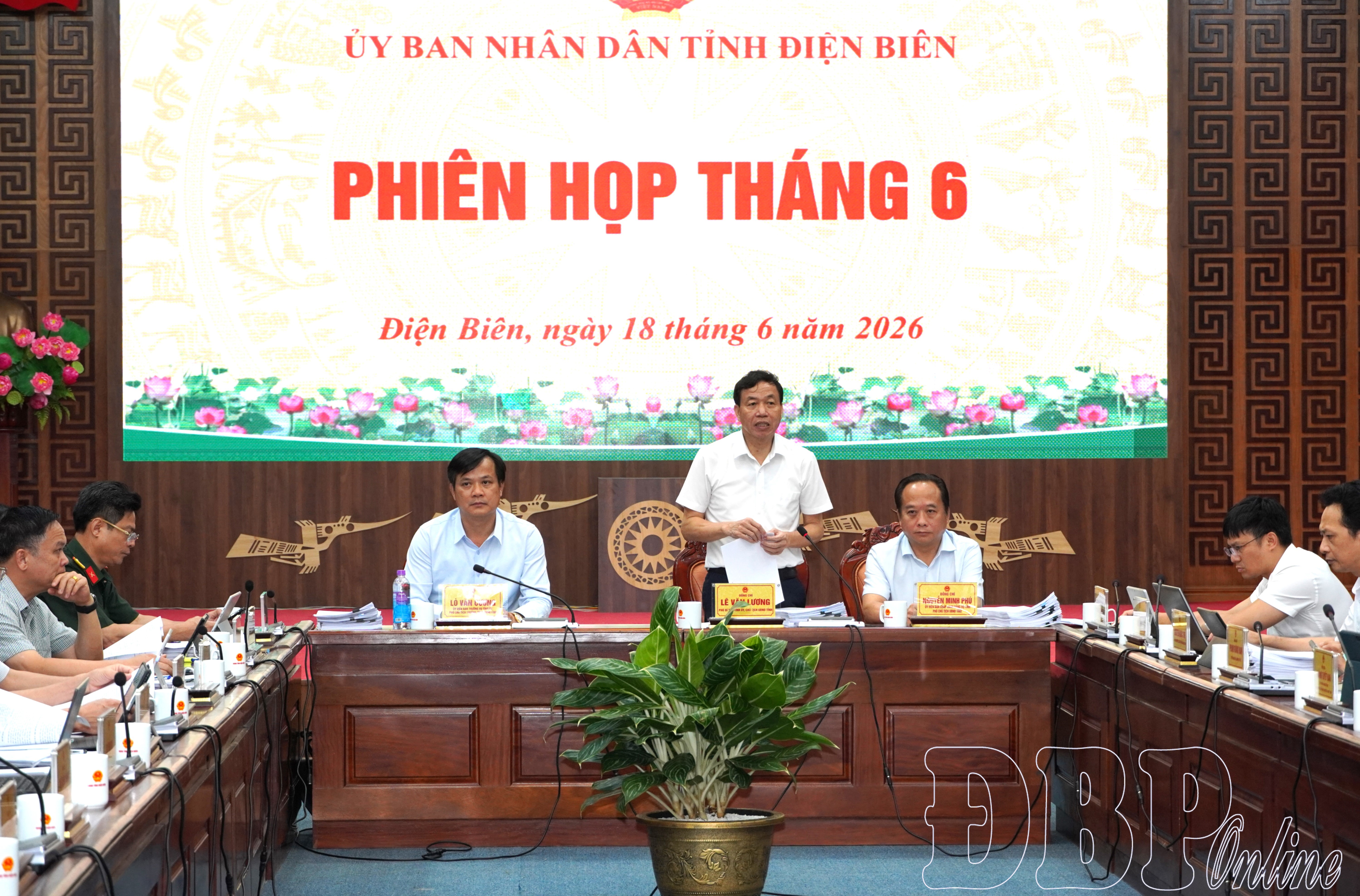UBND tỉnh họp phiên tháng 6 