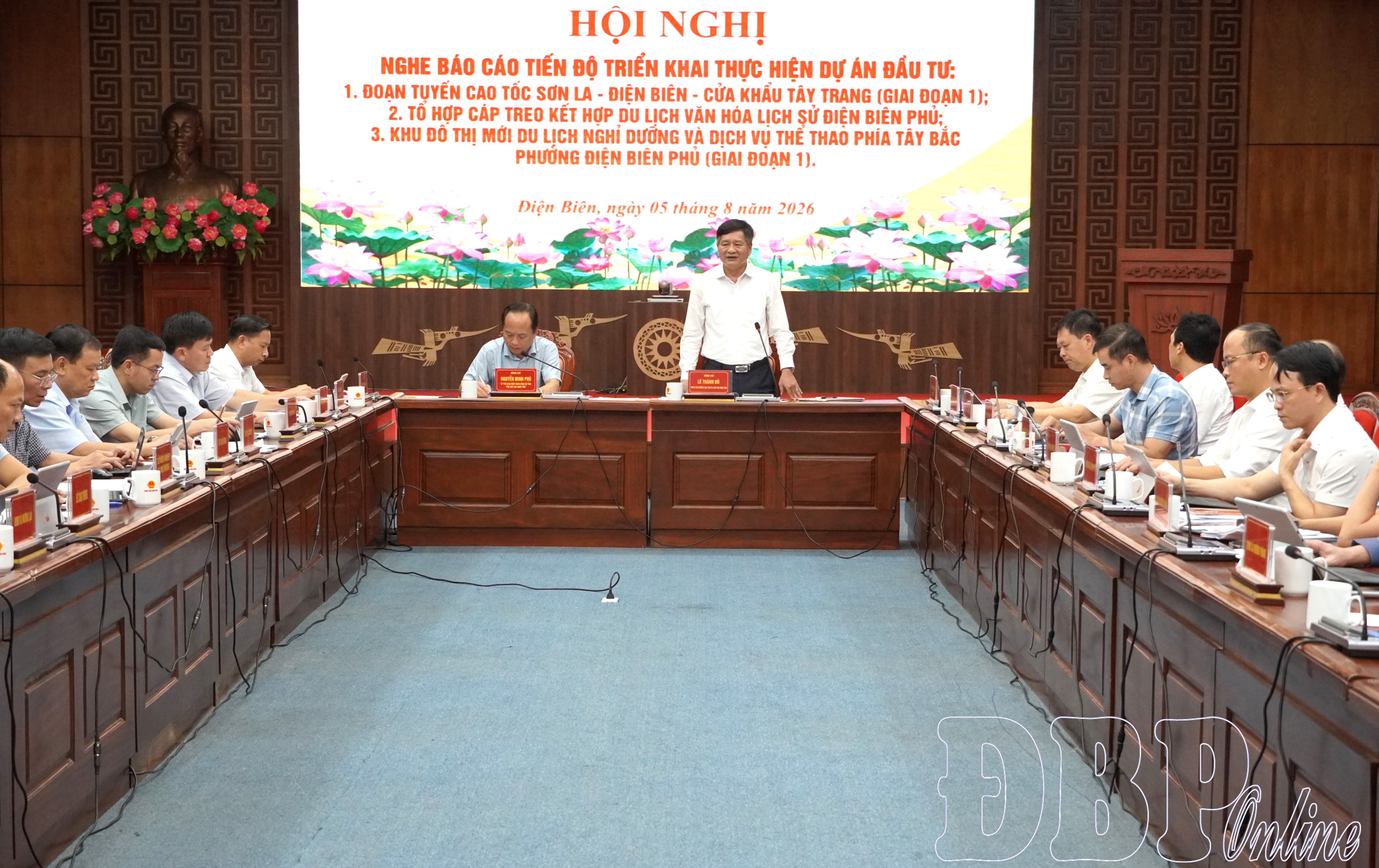 Tập trung đẩy nhanh tiến độ triển khai 3 dự án trọng điểm của tỉnh 