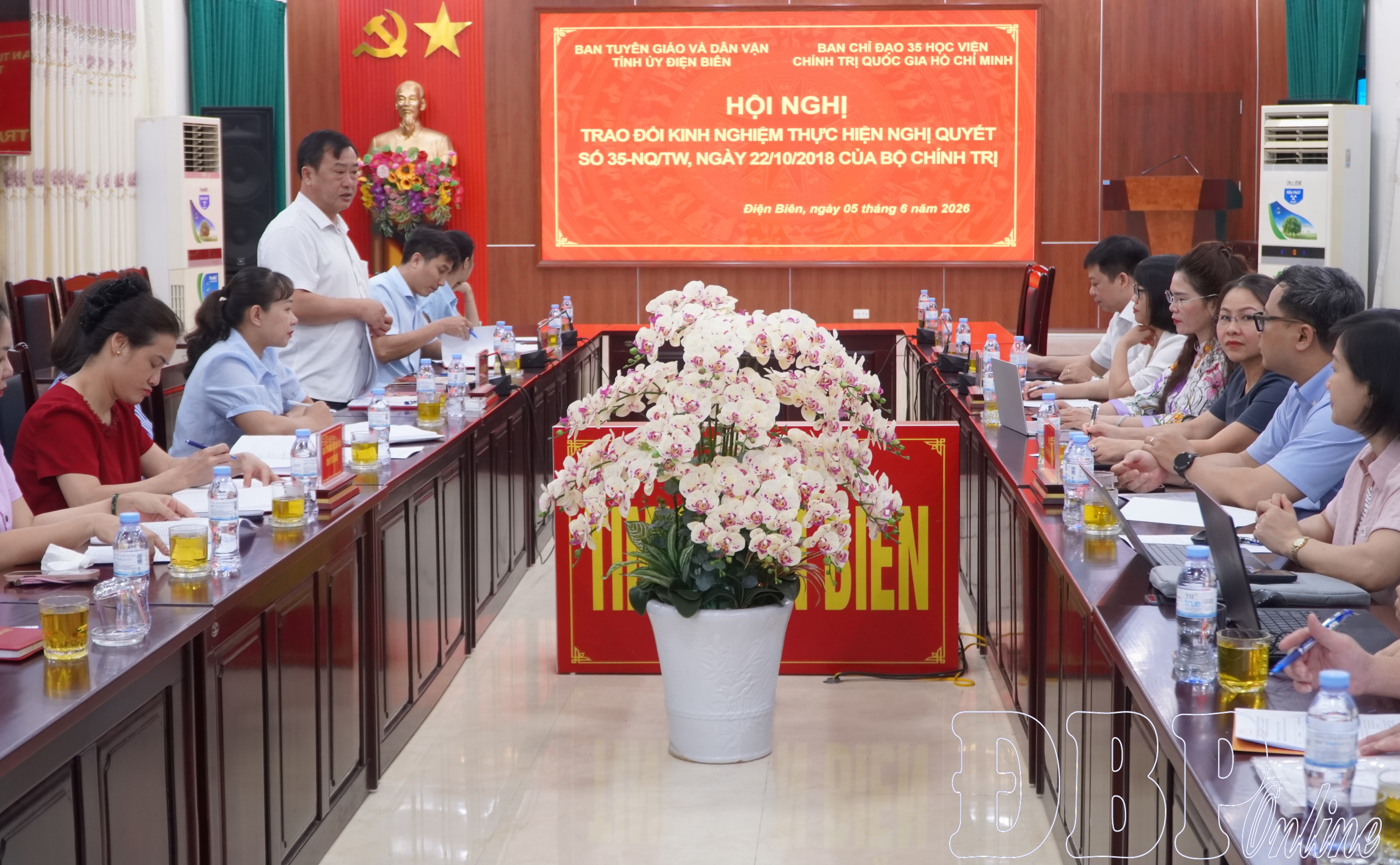Trao đổi kinh nghiệm triển khai thực hiện Nghị quyết 35 của Bộ Chính trị