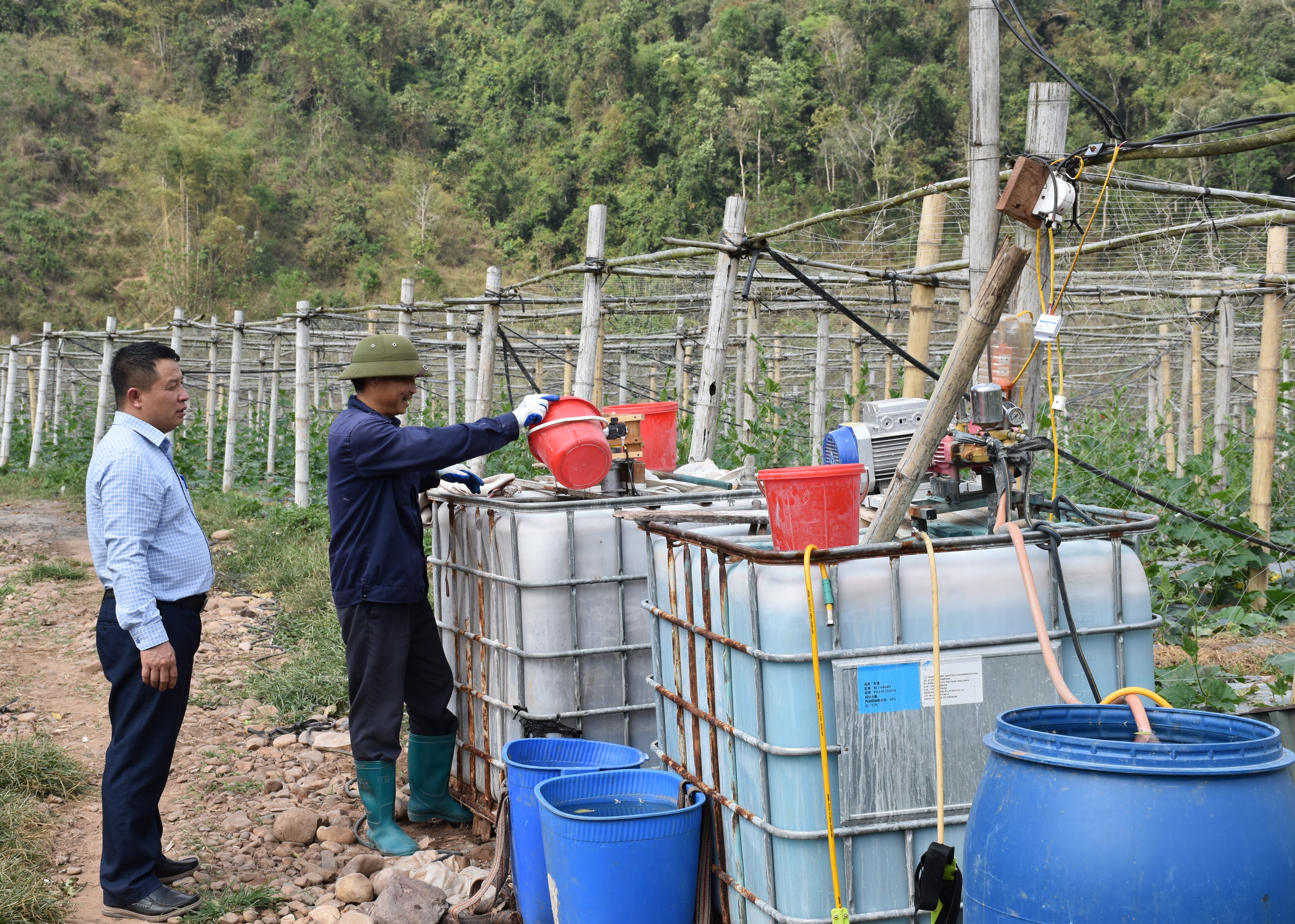 Khắc phục tình trạng thiếu nước sản xuất ở Nậm Kè