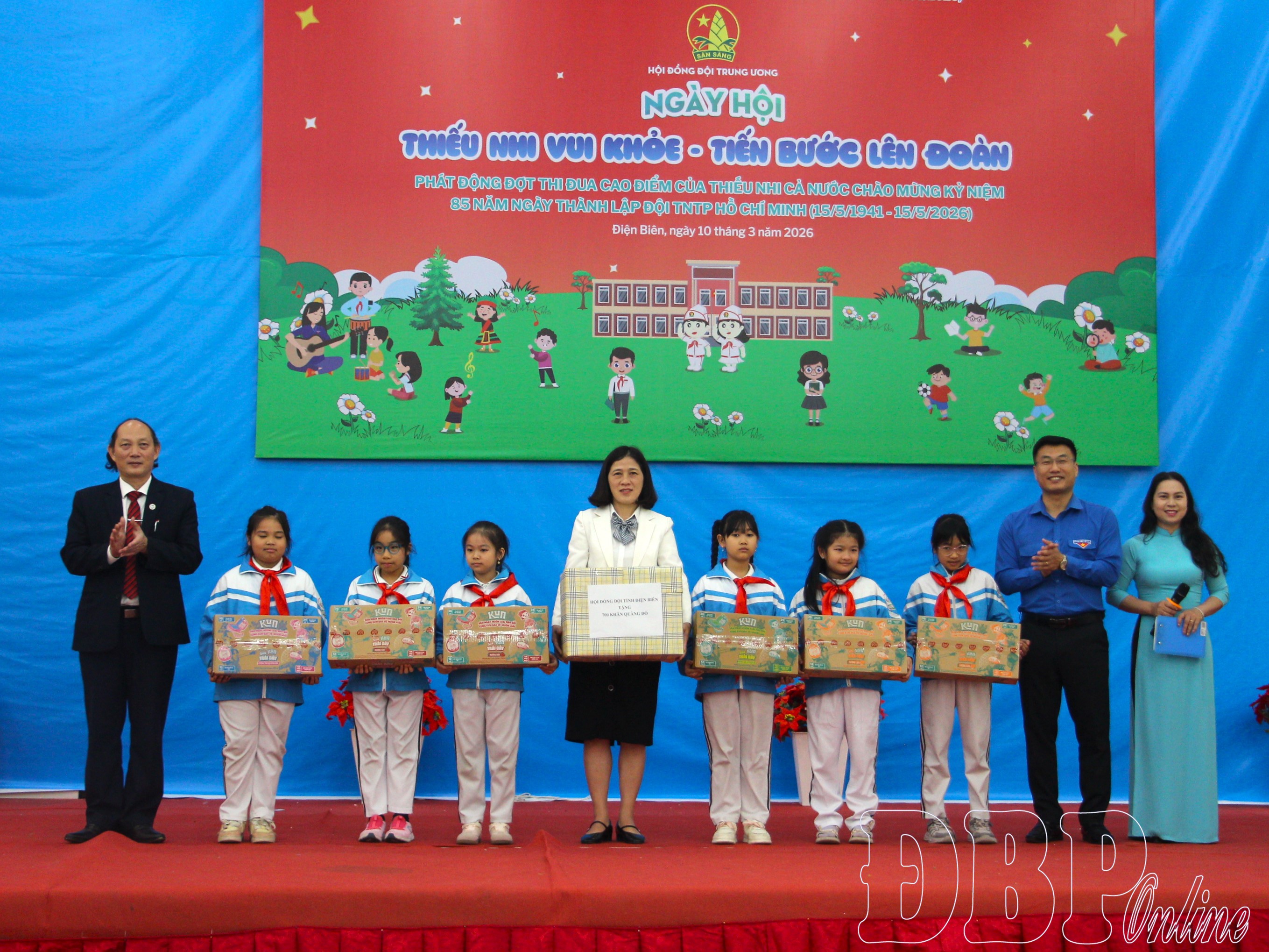 Ngày hội “Thiếu nhi vui khỏe - Tiến bước lên Đoàn” năm học 2025 - 2026