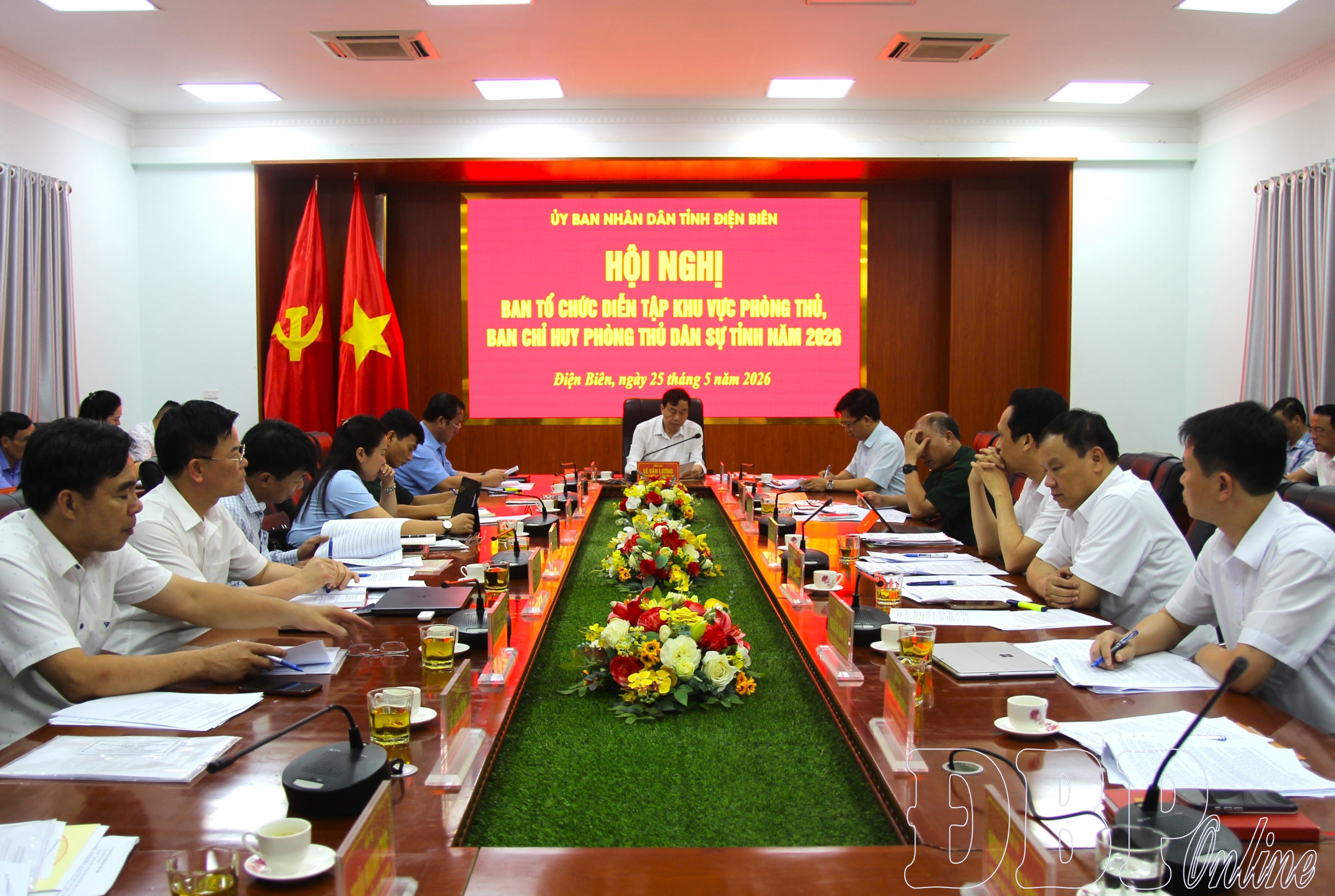 Phân công rõ nhiệm vụ thực hiện diễn tập khu vực phòng thủ tỉnh năm 2026