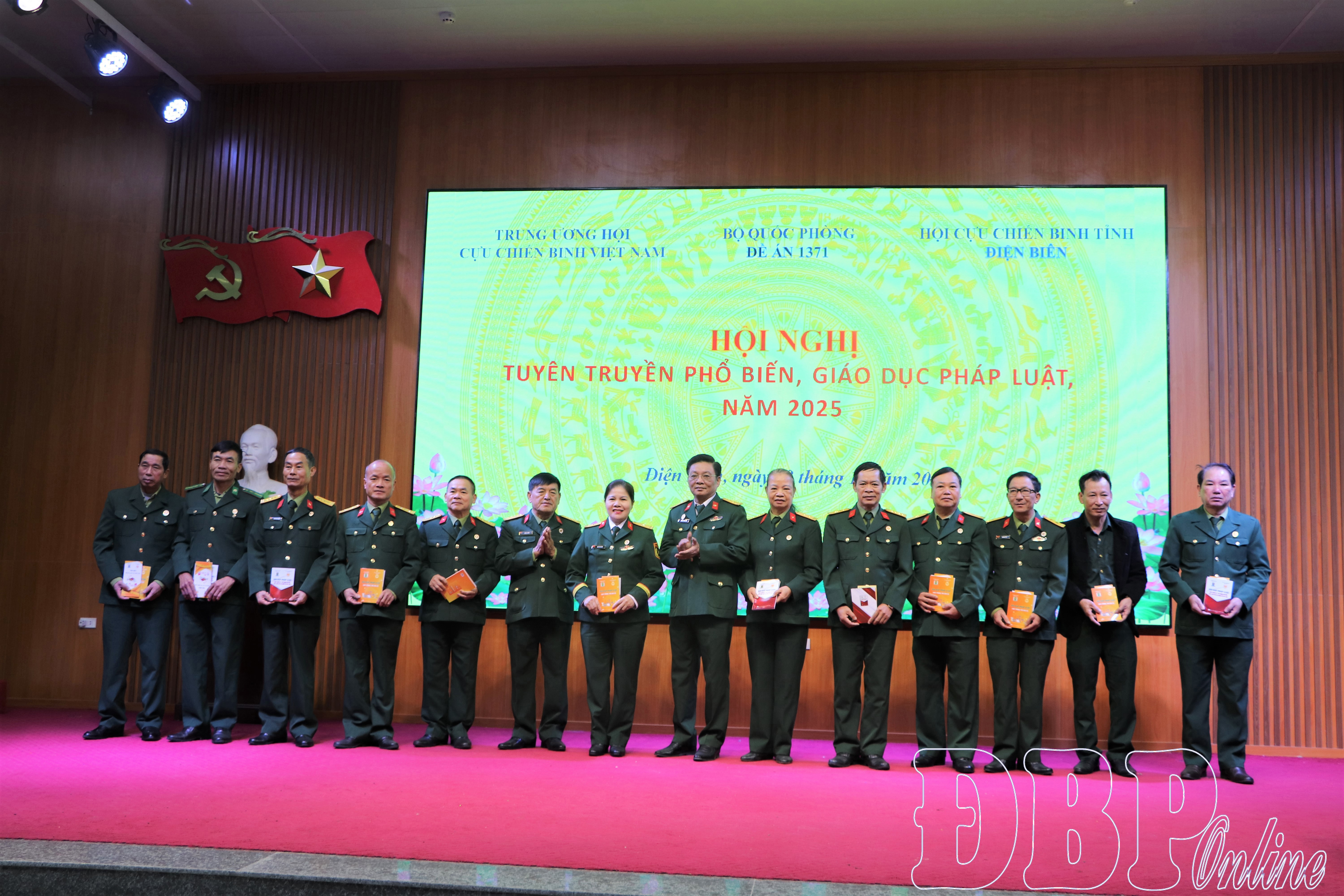 Hội nghị tuyên truyền pháp luật cho cán bộ, hội viên cựu chiến binh