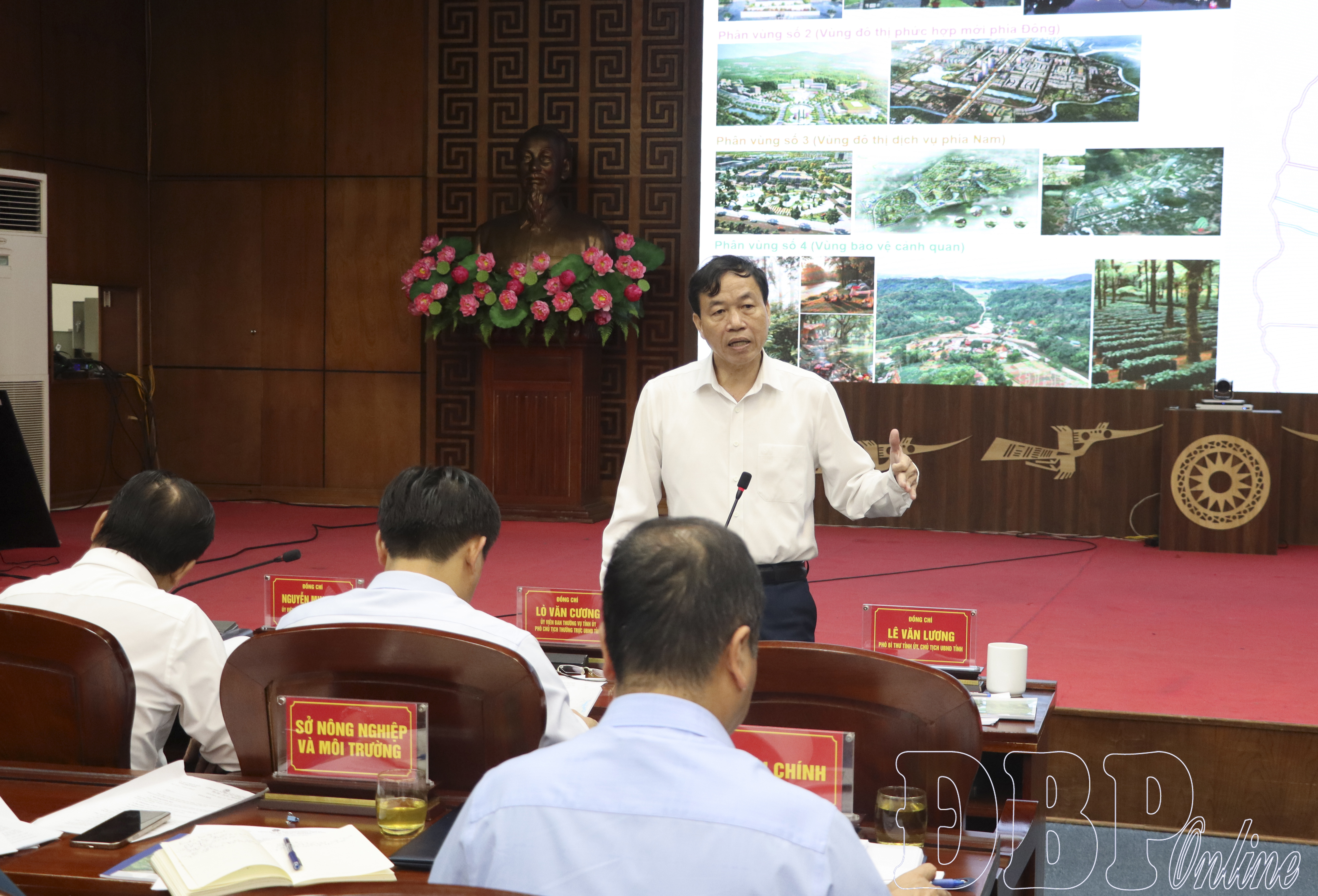 Cho ý kiến quy hoạch chung đô thị liên phường Điện Biên Phủ - Mường Thanh