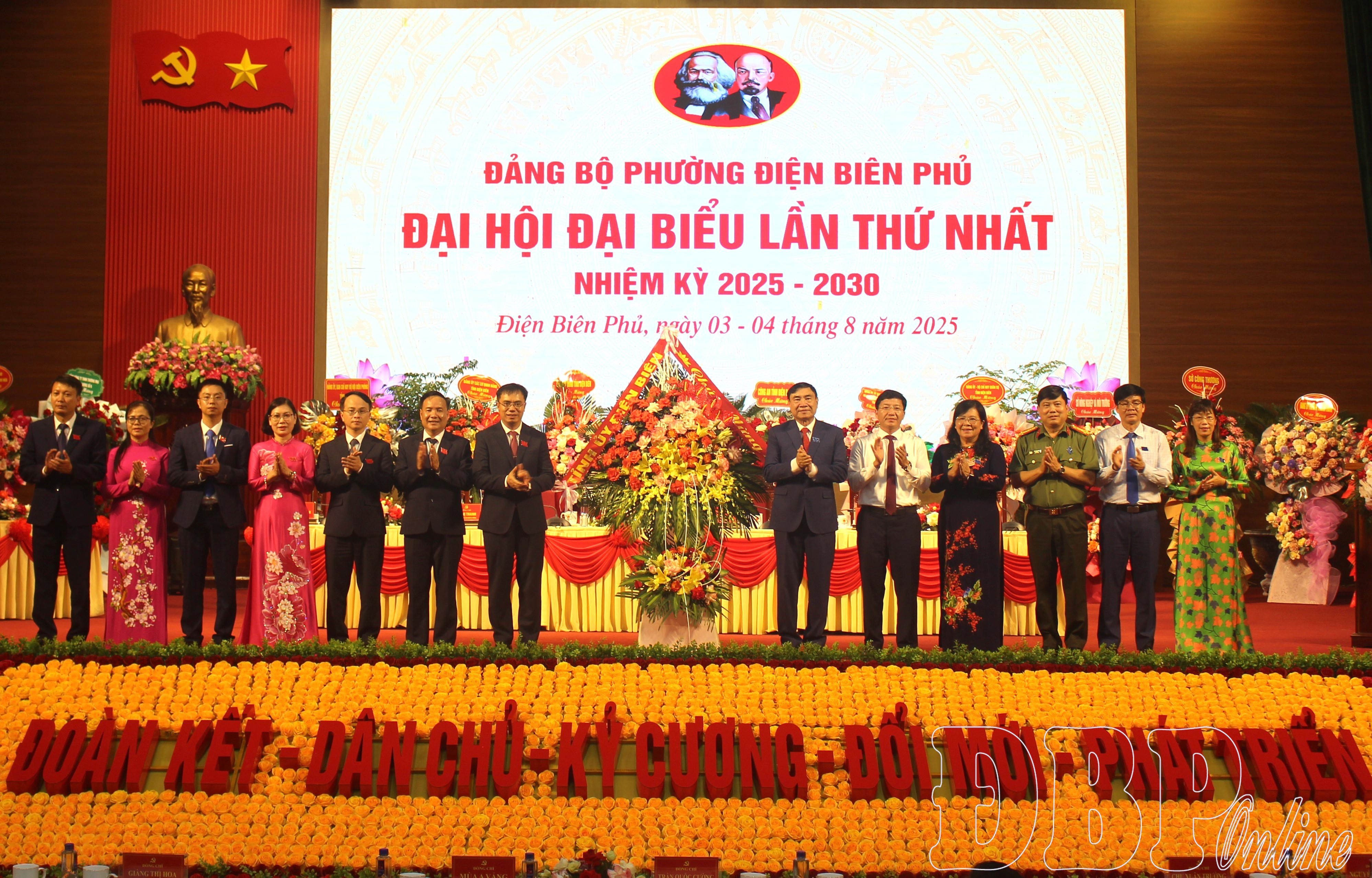 Đại hội đại biểu Đảng bộ phường Điện Biên Phủ lần thứ I thành công tốt đẹp