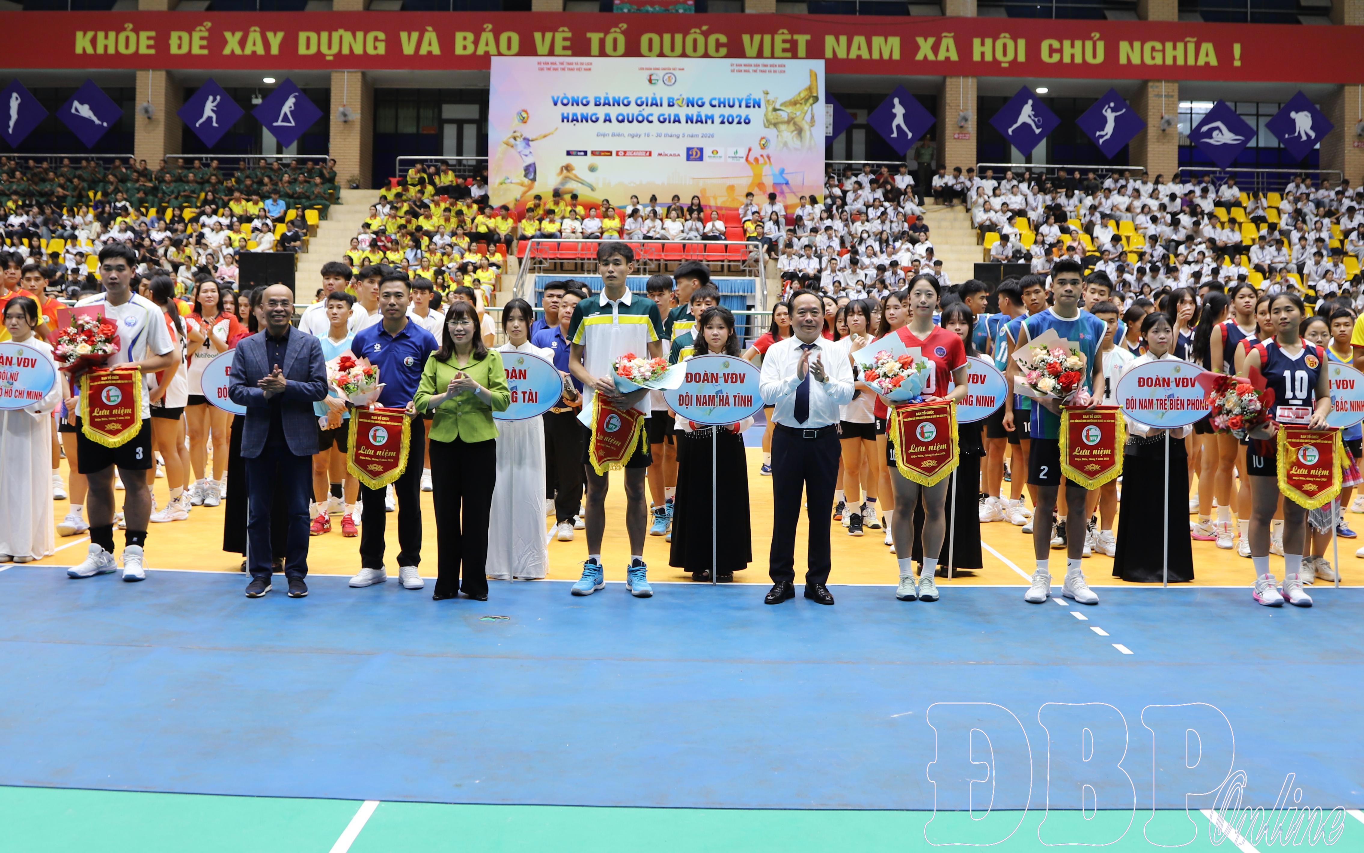 24 đội tham gia Giải Bóng chuyền hạng A quốc gia năm 2026 tại Điện Biên
