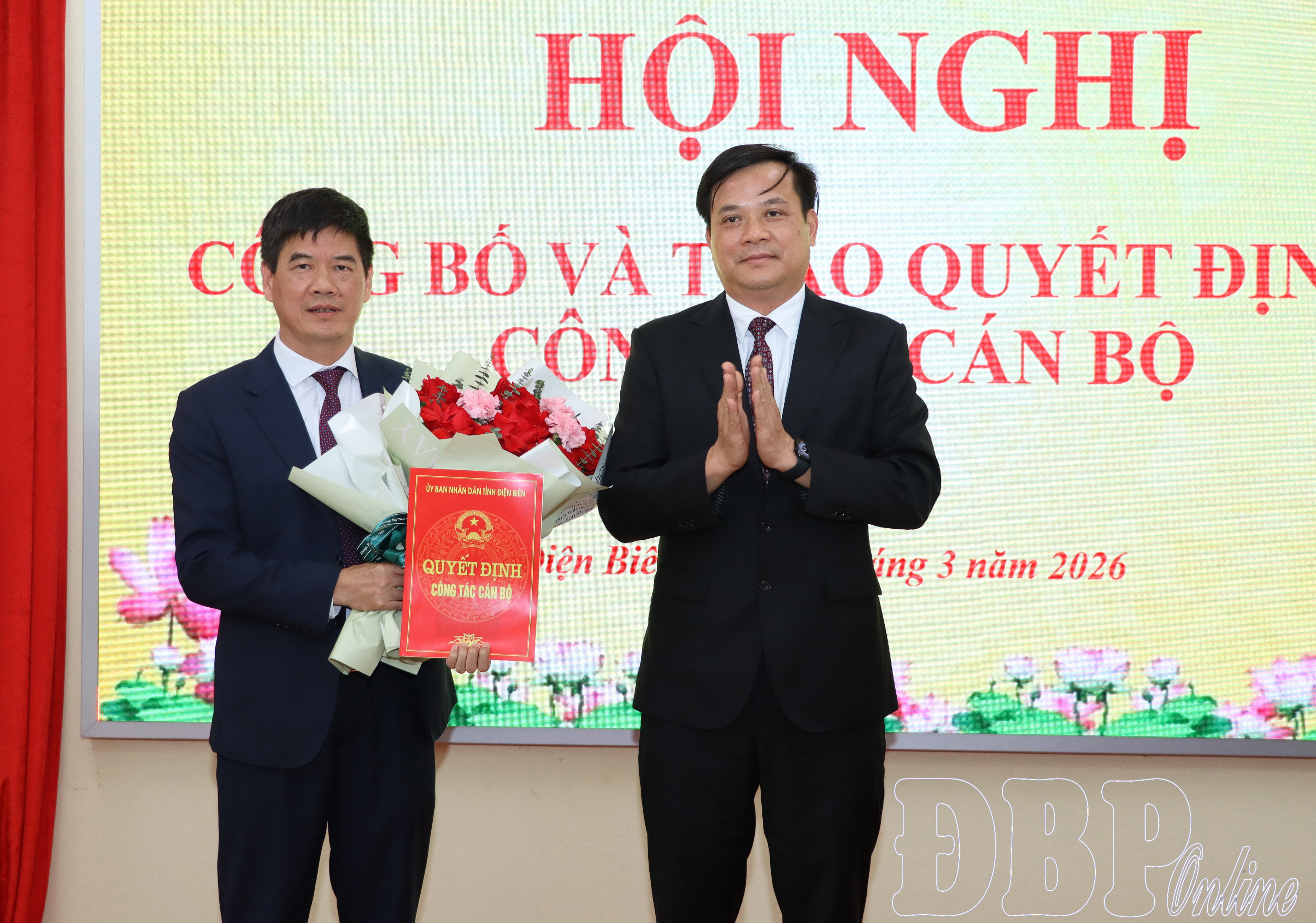 Đồng chí Nguyễn Thái Bình giữ chức vụ Giám đốc Ban Quản lý dự án các công trình NN & PTNT