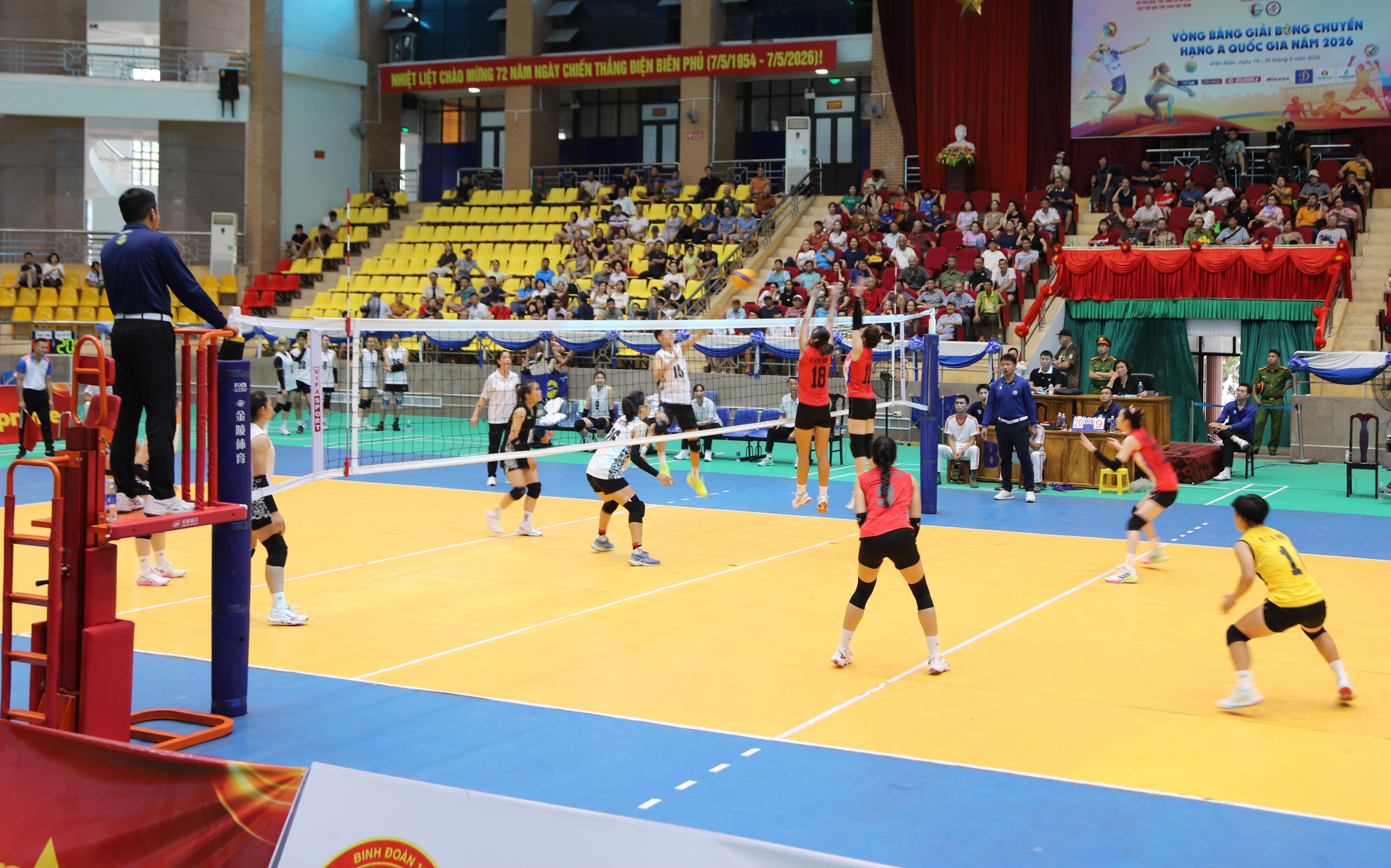 Kết thúc vòng bảng Giải Bóng chuyền hạng A quốc gia năm 2026