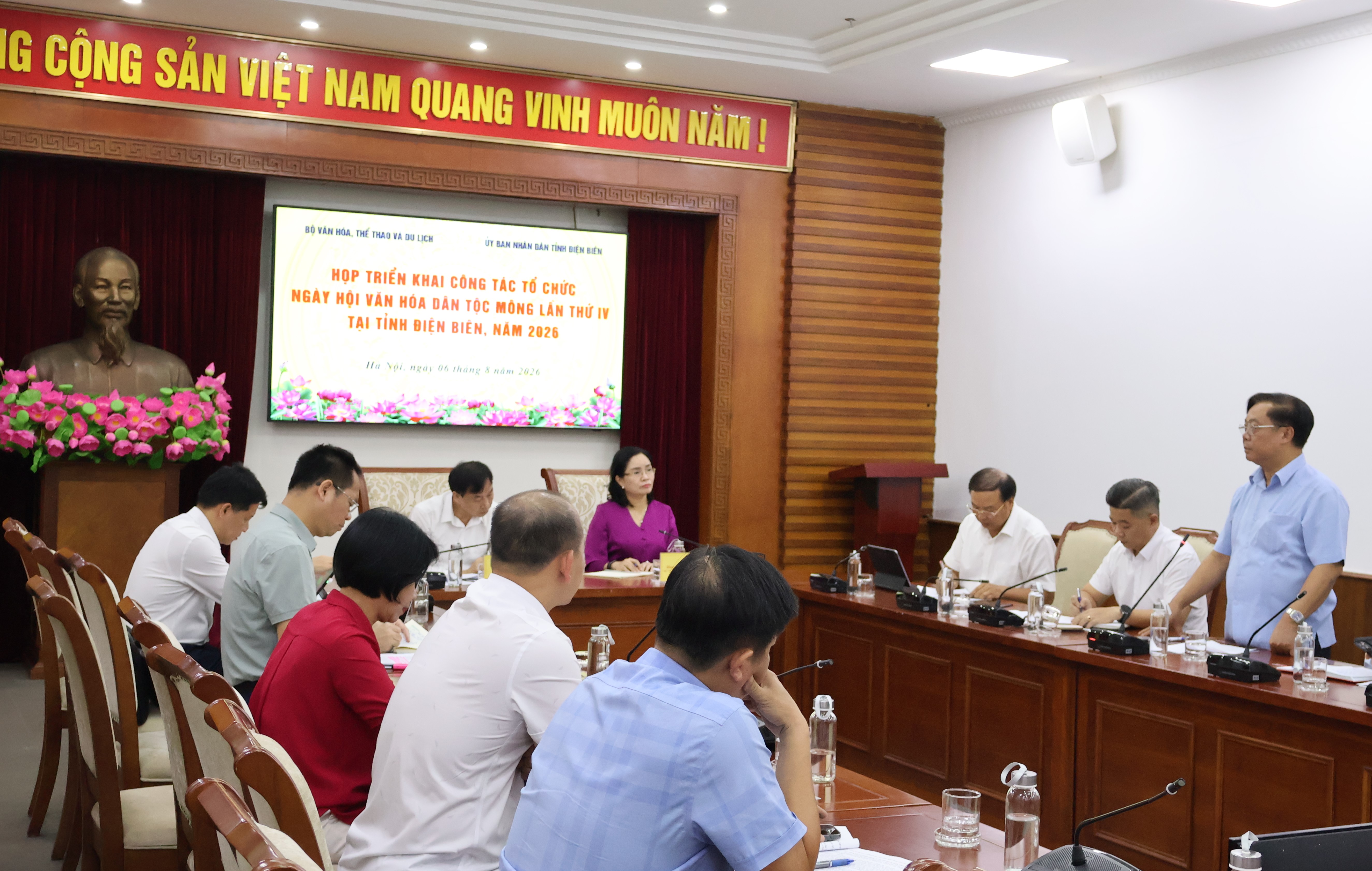 Chuẩn bị tổ chức ngày hội văn hóa dân tộc Mông lần thứ IV, năm 2026
