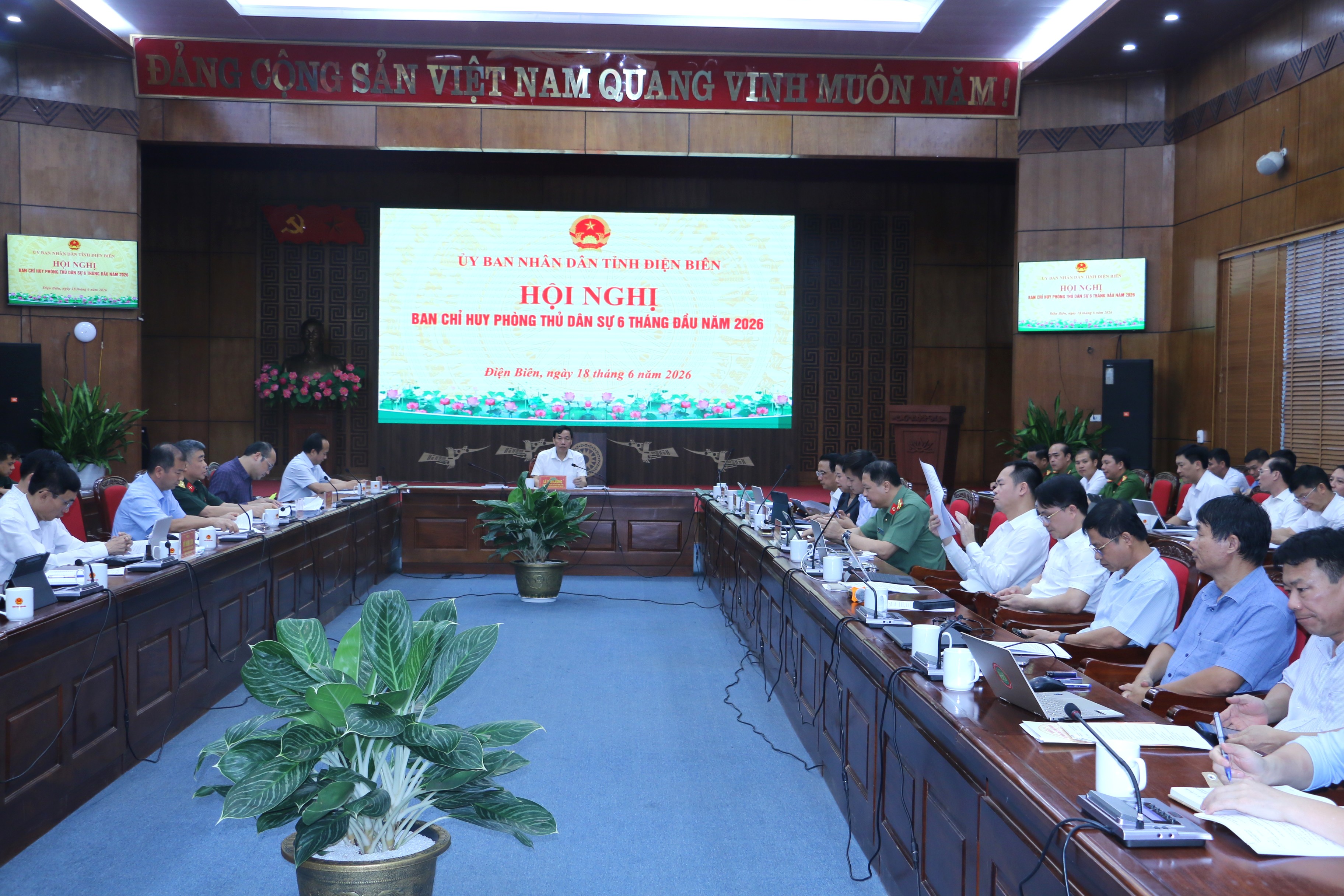 Đánh giá công tác phòng thủ dân sự 6 tháng đầu năm 2026