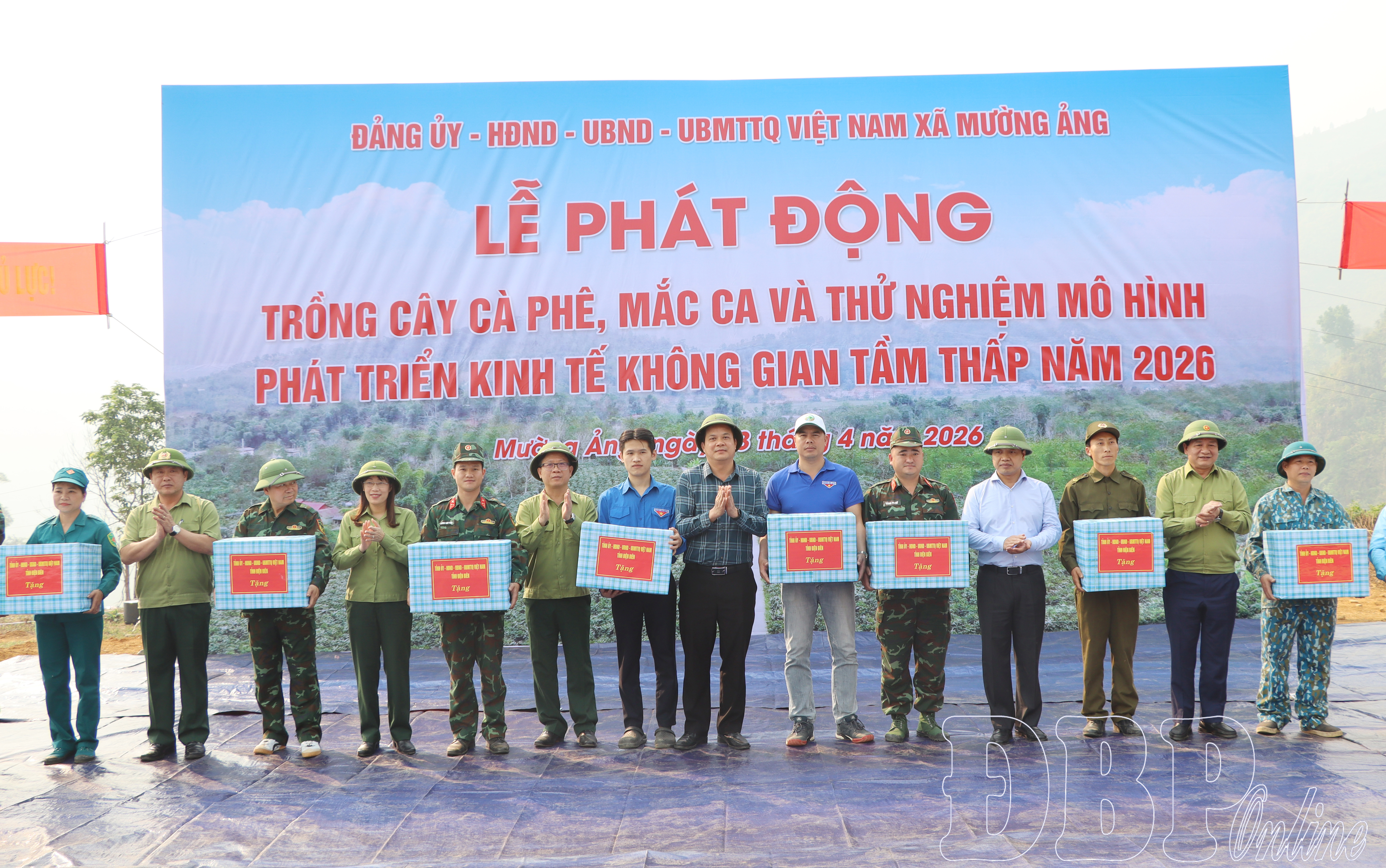 Điện Biên phát động trồng cây cà phê, mắc ca và thử nghiệm mô hình phát triển kinh tế không gian tầm thấp