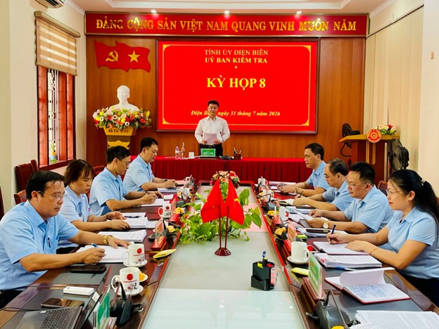 Kết quả kỳ họp 8 của Ủy ban Kiểm tra Tỉnh ủy khóa XV, nhiệm kỳ 2025 - 2030