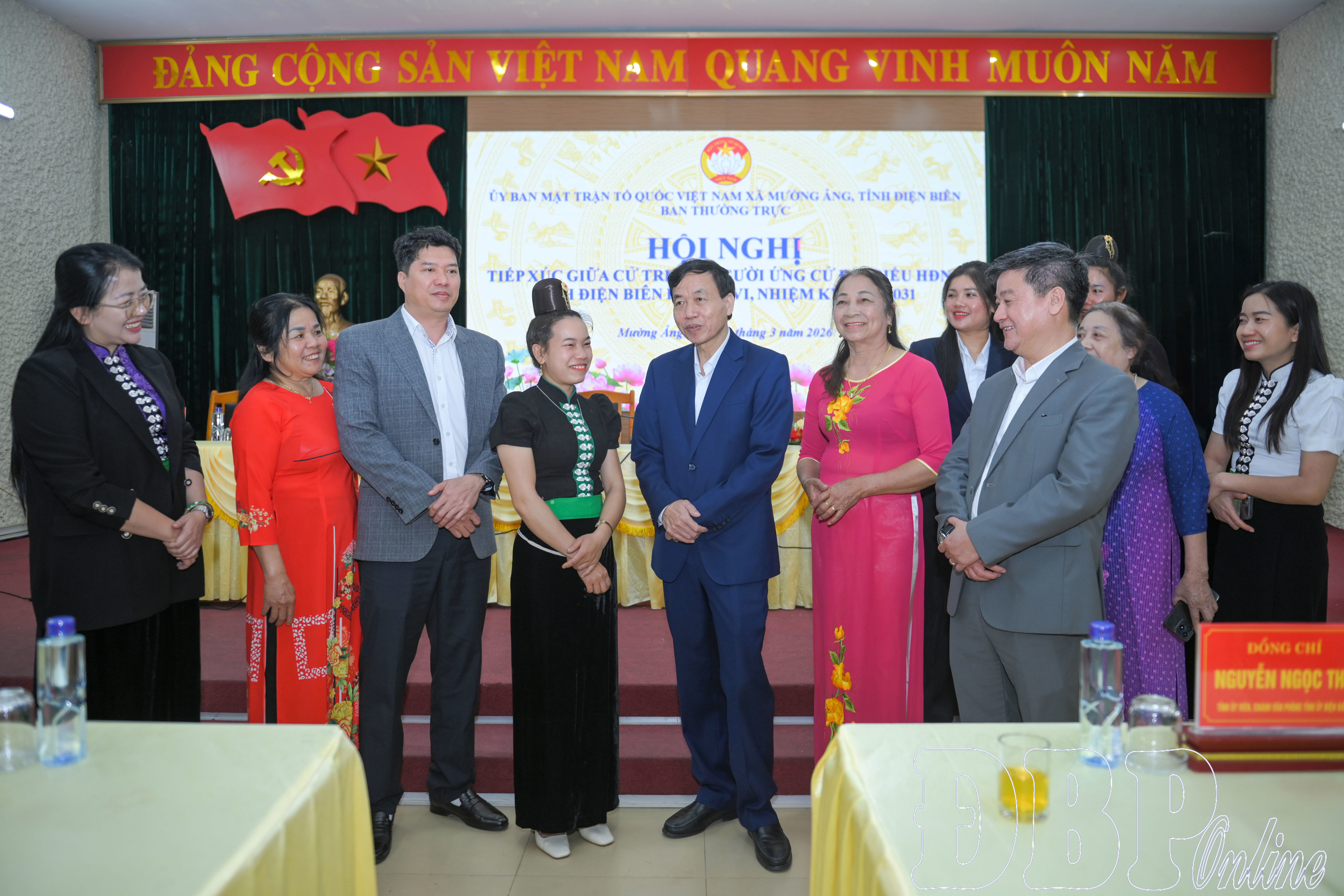 Ứng cử viên đại biểu HĐND tỉnh khóa XVI, đơn vị bầu cử số 5 tiếp xúc cử tri 