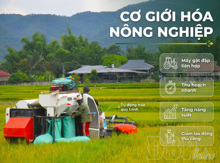 Cơ giới hóa - đòn bẩy kinh tế nông thôn