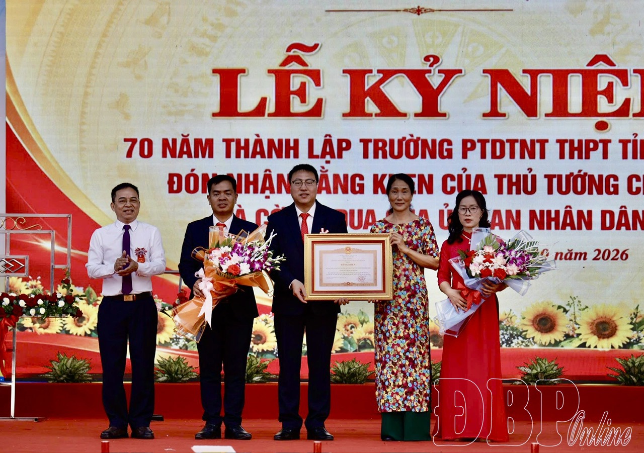 Trường Phổ thông DTNT THPT tỉnh kỷ niệm 70 năm thành lập