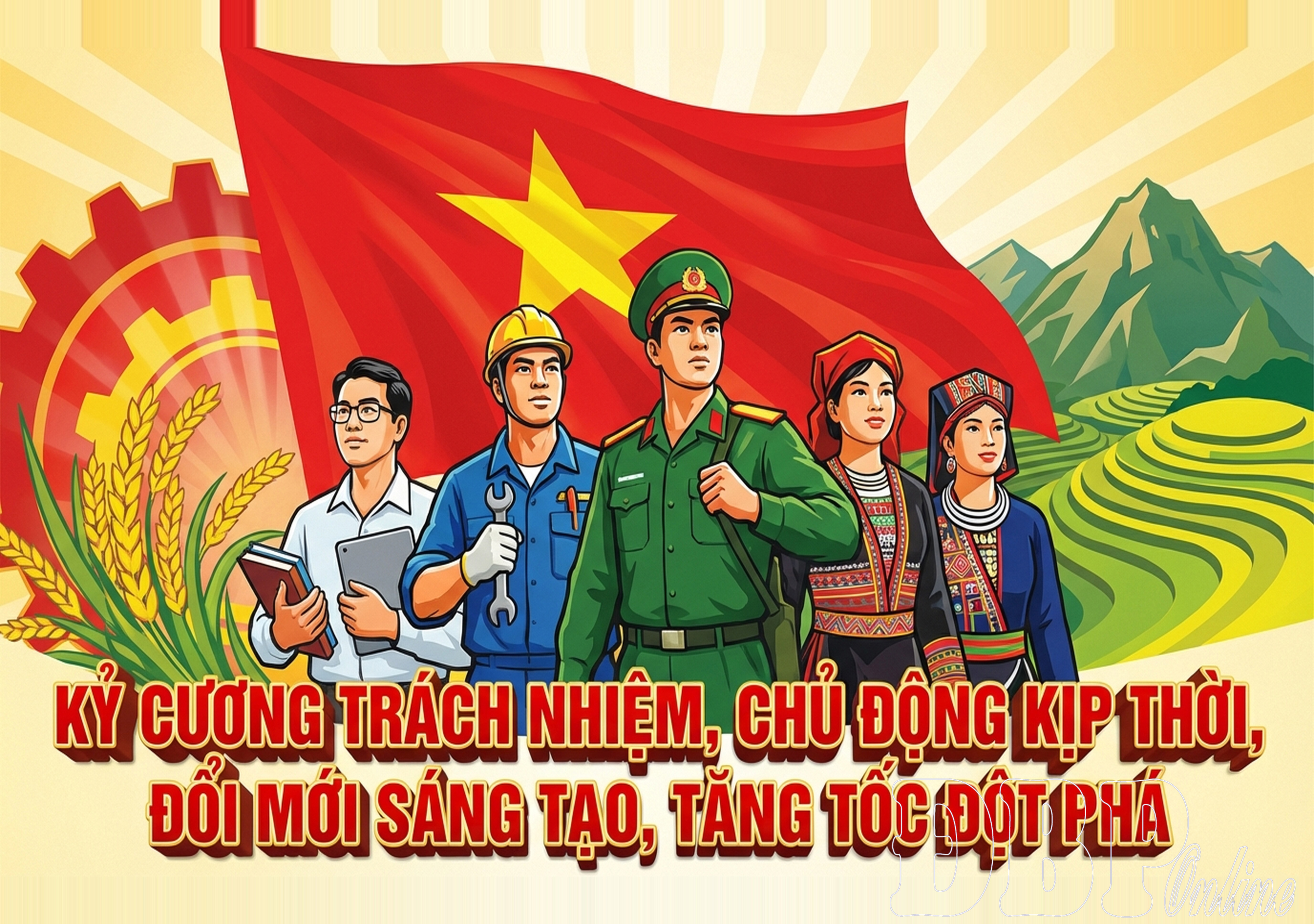 Phát động phong trào thi đua yêu nước năm 2026