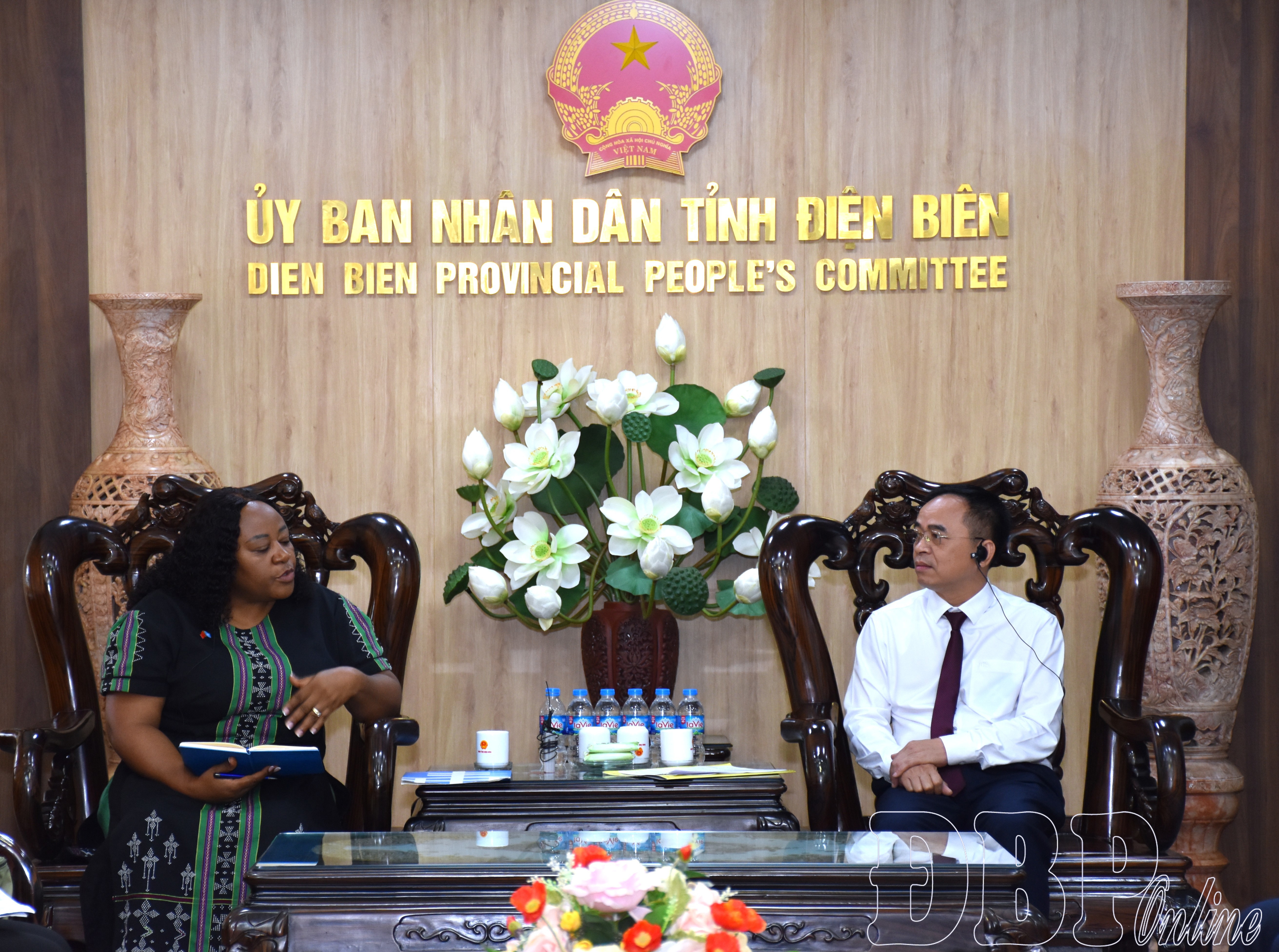 Lãnh đạo UBND tỉnh tiếp xã giao Đoàn công tác UN Women tại Việt Nam