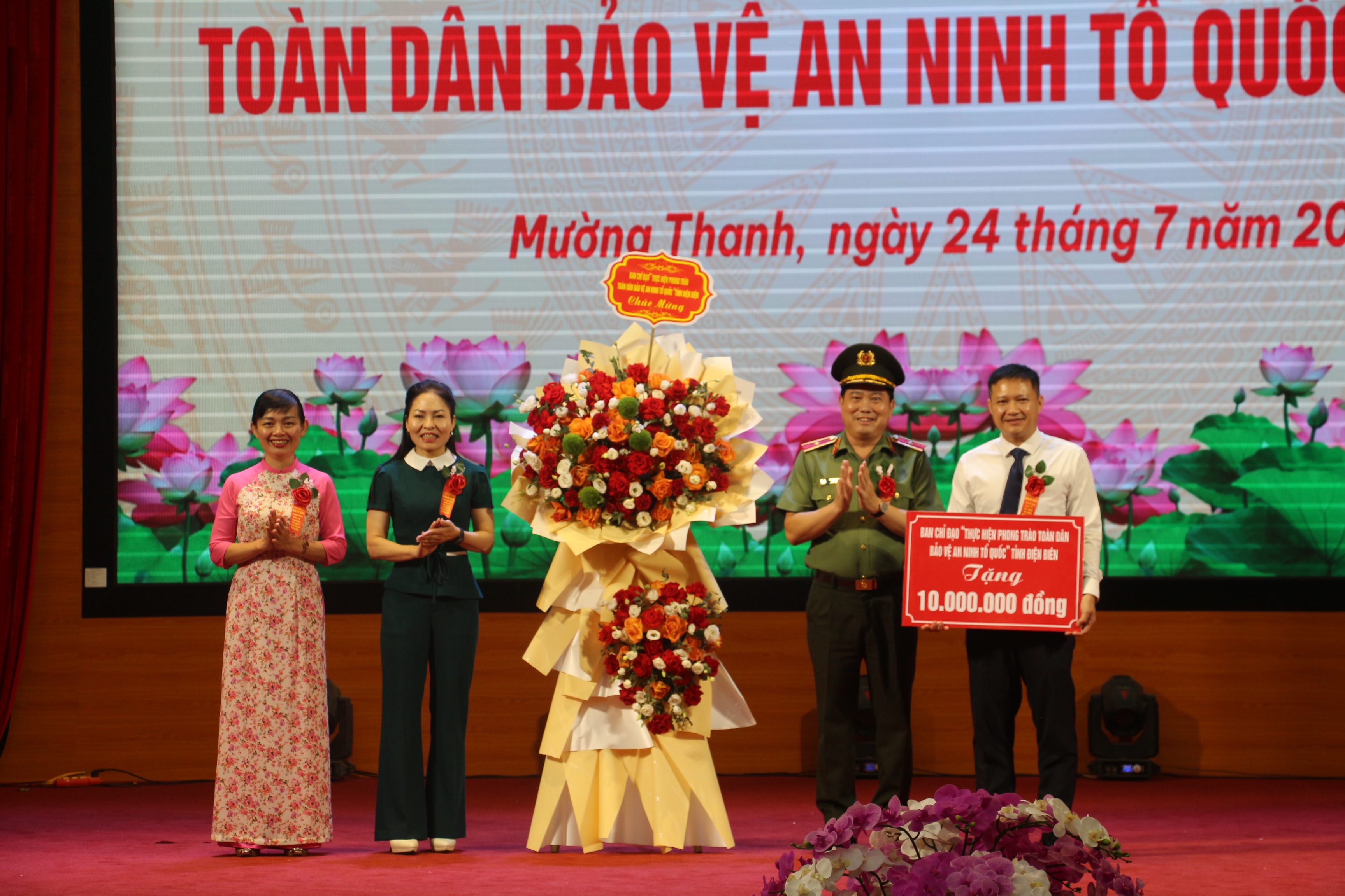 Ngày hội Toàn dân bảo vệ an ninh Tổ quốc phường Mường Thanh
