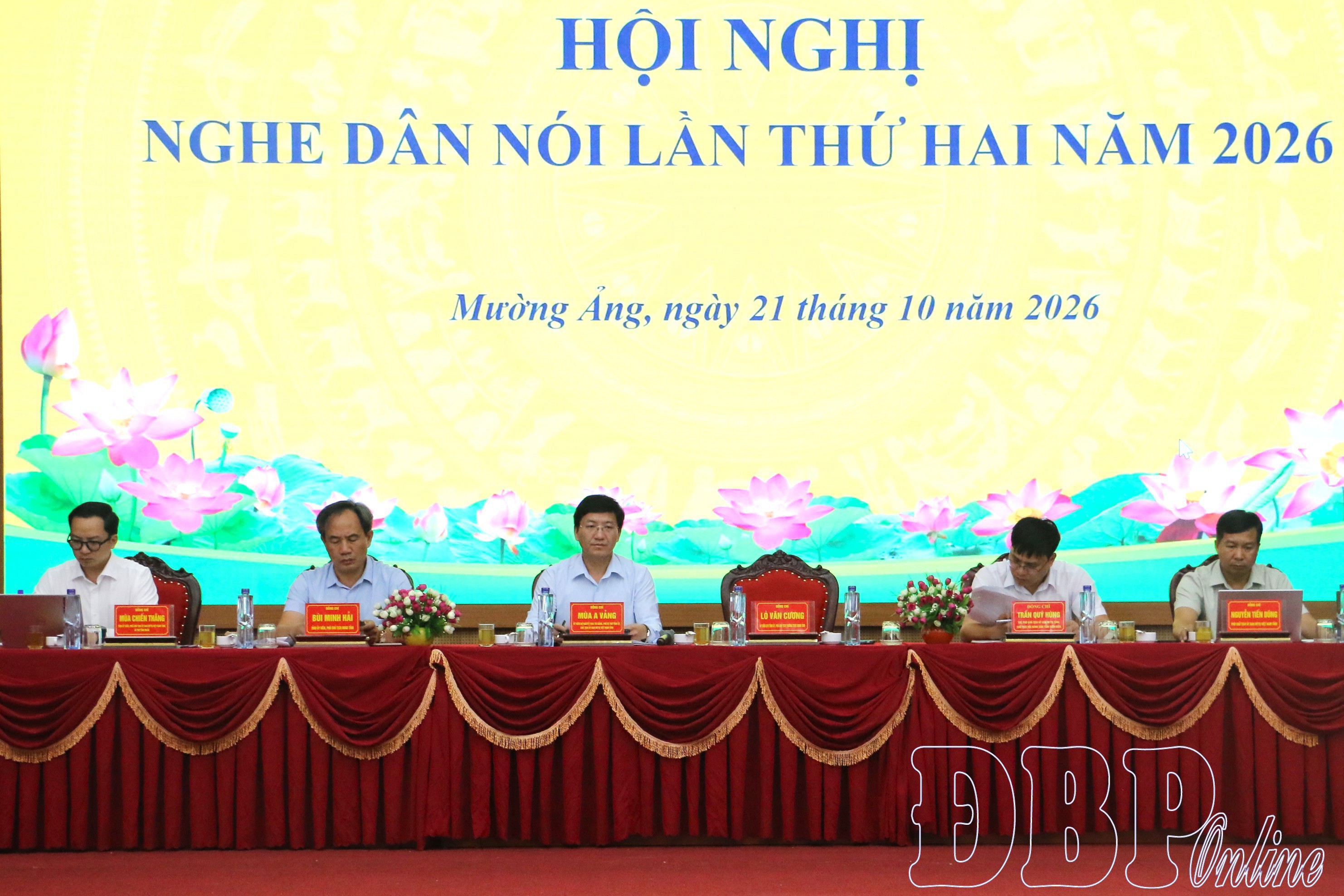 Hội nghị "Nghe dân nói" lần thứ hai năm 2026