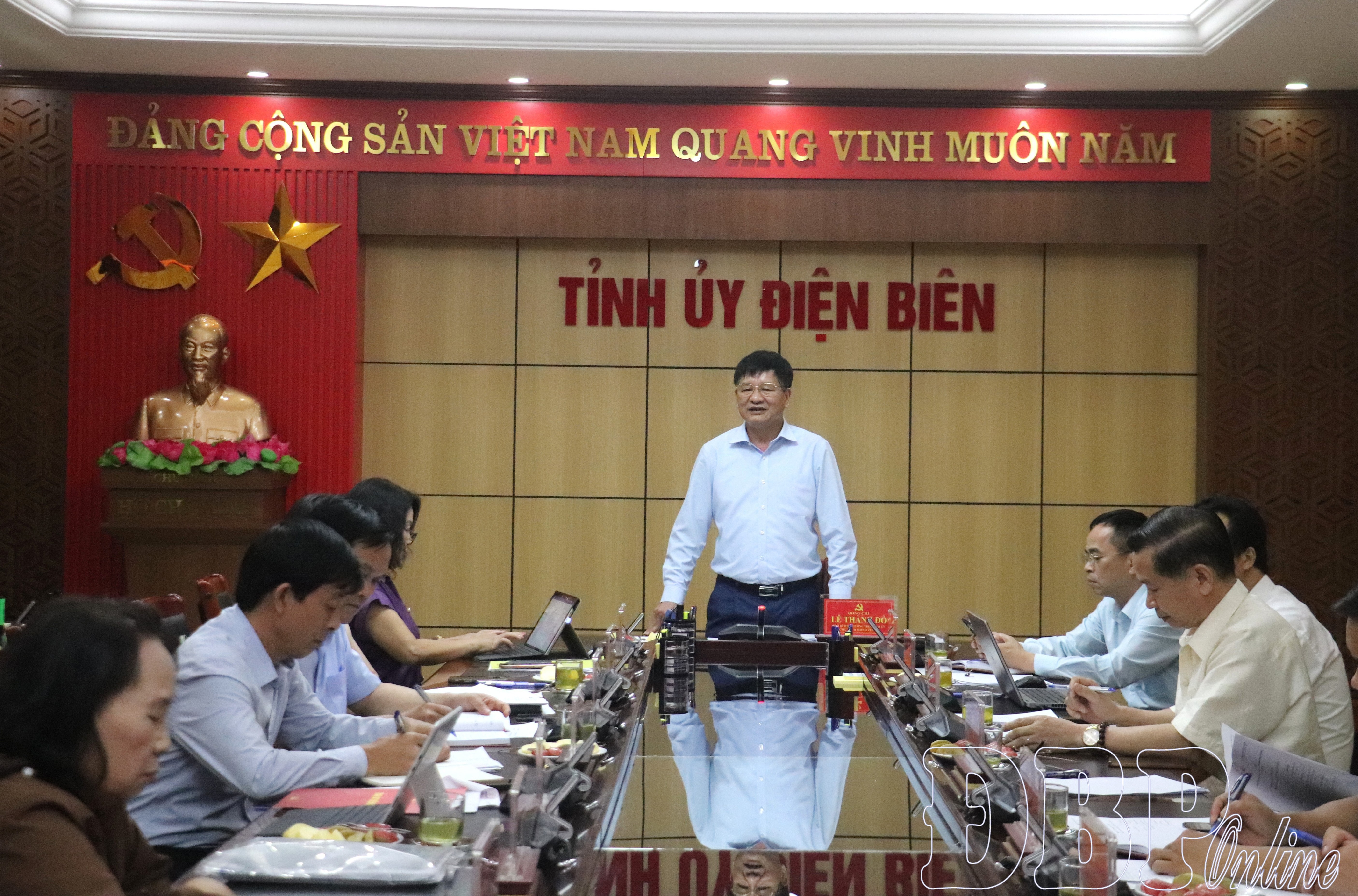 Thường trực Tỉnh ủy làm việc với các Hội quần chúng về sắp xếp, tổ chức bộ máy