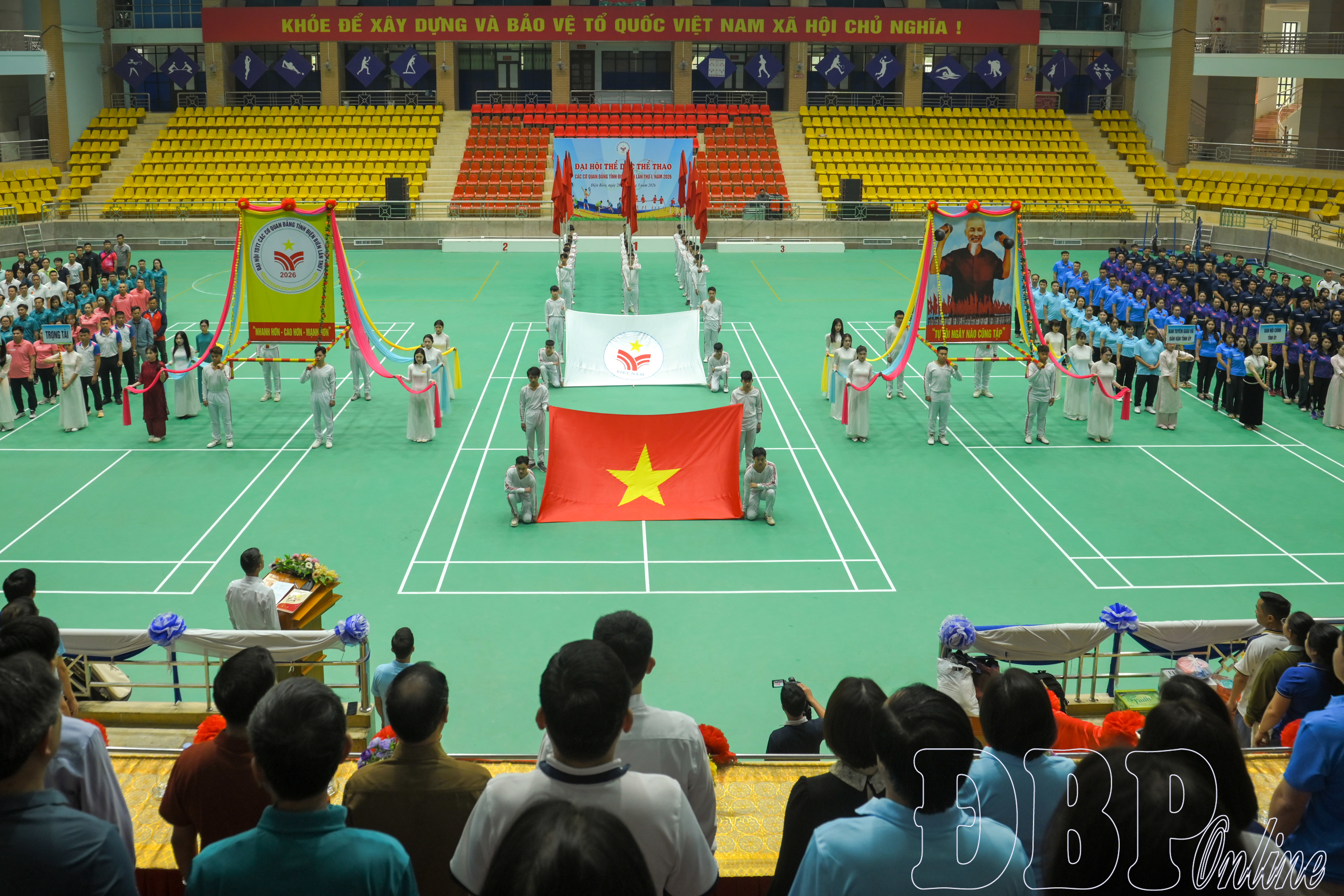 Khai mạc Đại hội TDTT các cơ quan Đảng tỉnh lần thứ I, năm 2026