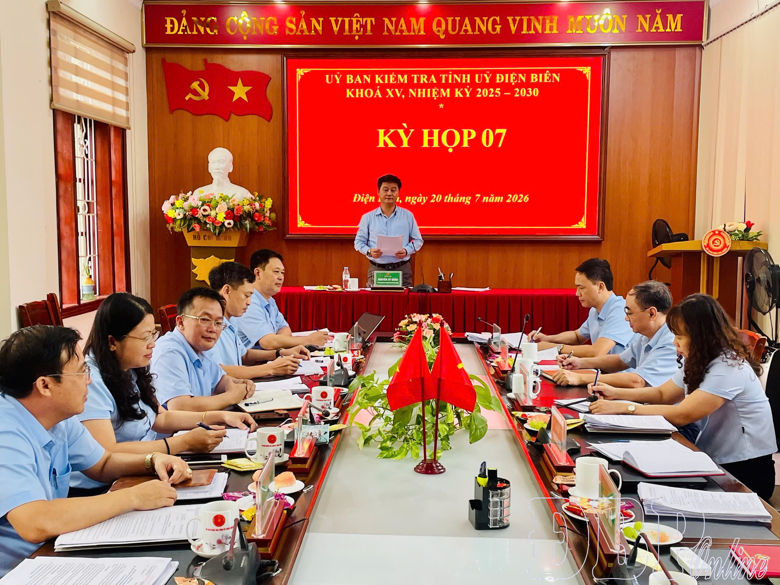 Kết quả kỳ họp 7 của Ủy ban Kiểm tra Tỉnh ủy